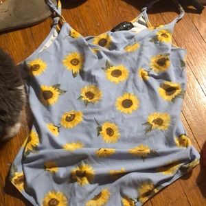 Sunflower bodysuit